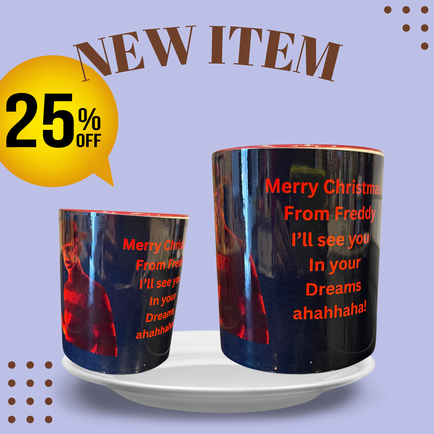 Freddy Christmas Mug