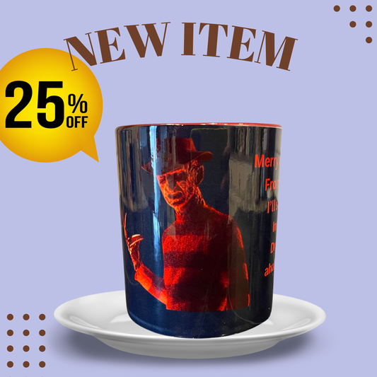 Freddy Christmas Mug